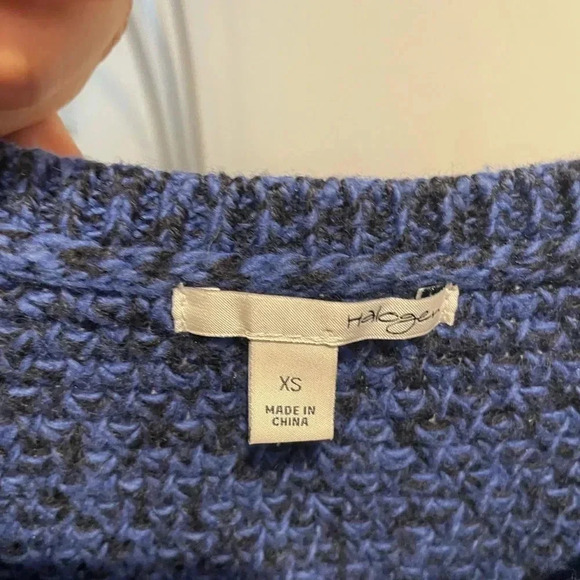 Halogen blue women’s‎ sweater wool blend size XS - Picture 3 of 4